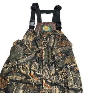 Cabelas Dry-Plus Seclusion 3D Camo Hunting Bibs Insulated Mens 2XL Tall 931820